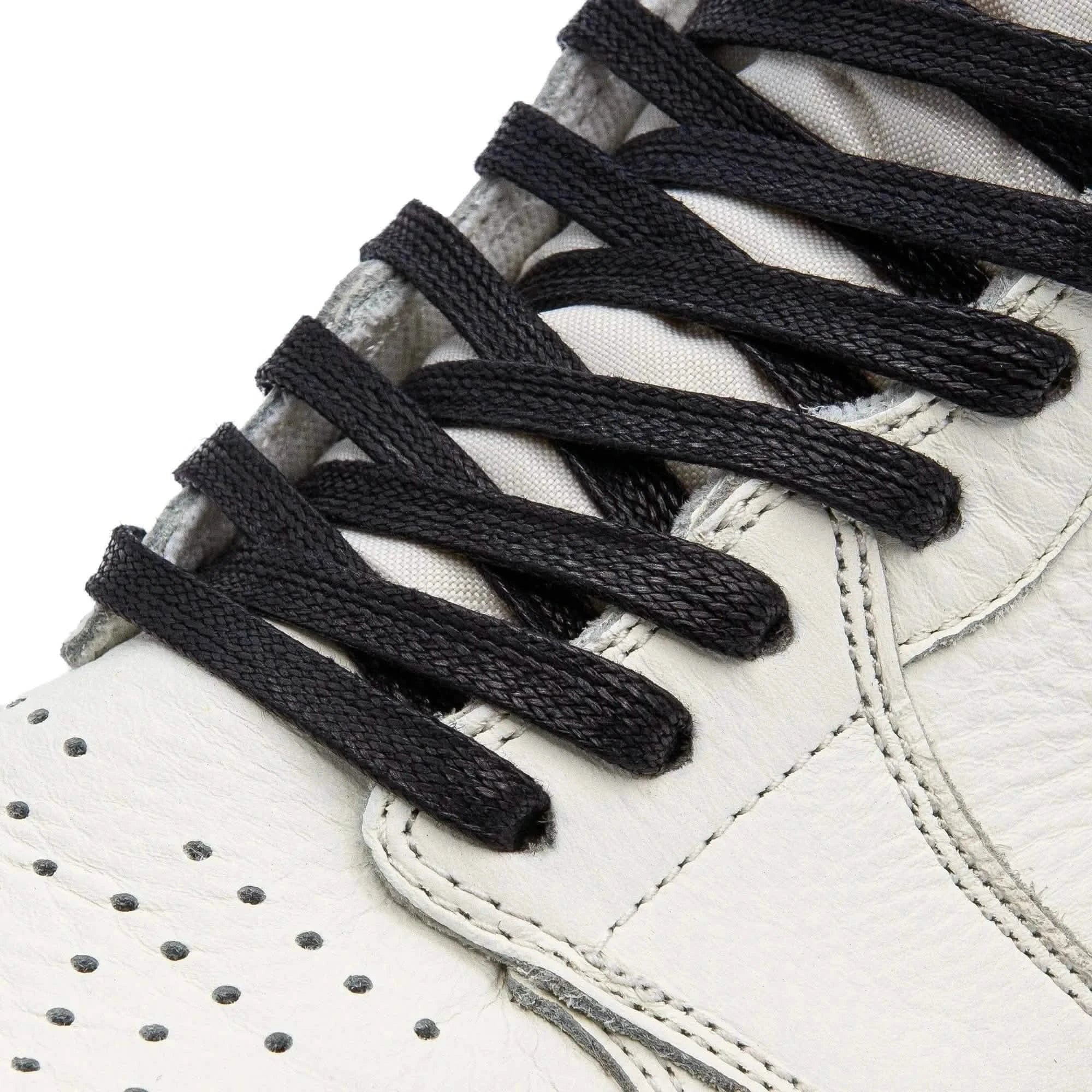 Black Waxed Shoe Laces - Image 2