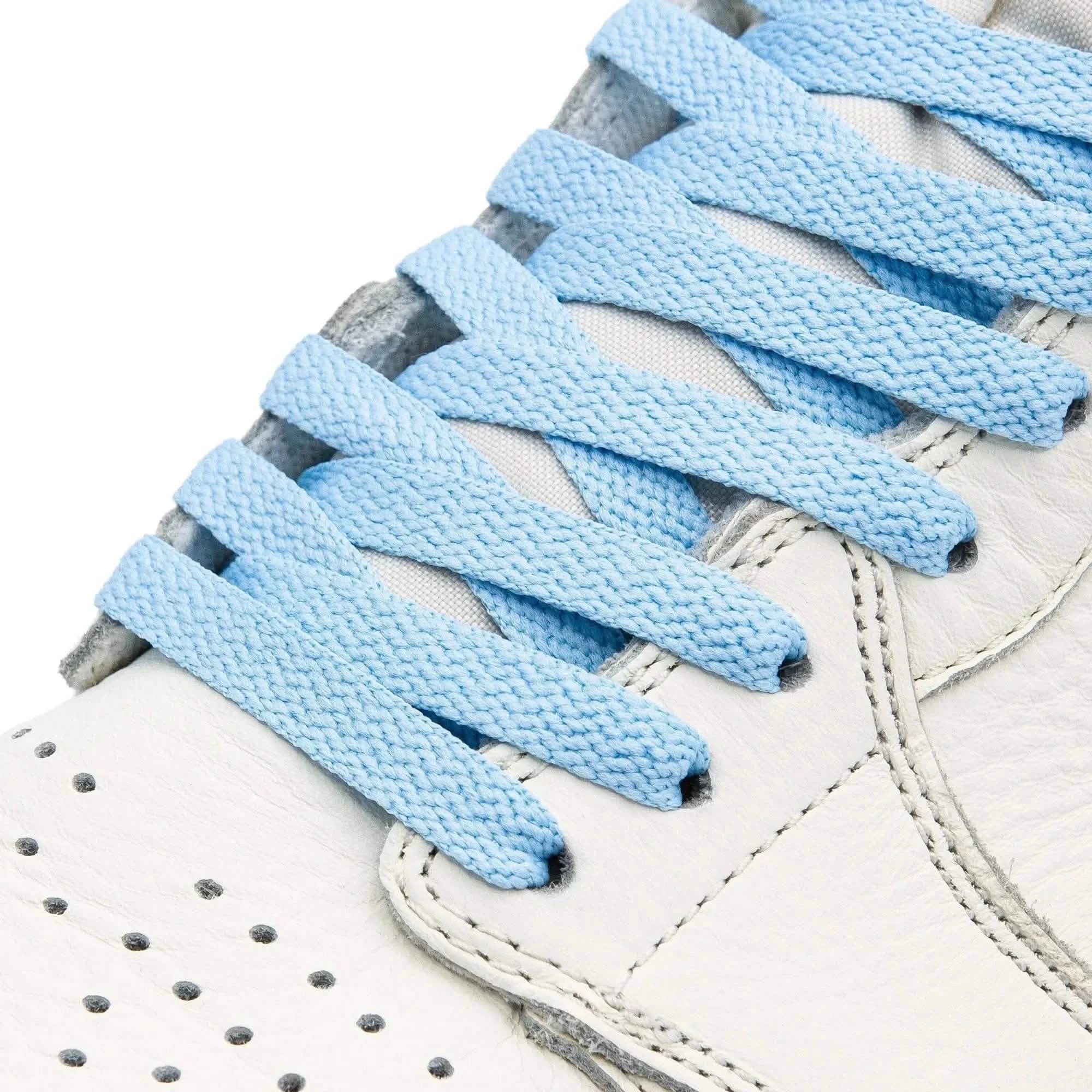 Carolina Blue Jordan 1 Replacement Shoelaces - Image 2